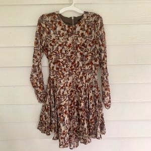 Long sleeve Midi Dress